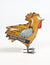 Recycled Iron Rooster Tabletop Decorative, Vayu Earth, Handmade, Sustainable, Ethical