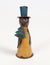 Recycled Iron Snowman Tabletop Decorative, Vayu Earth, Handmade, Sustainable, Ethical