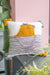 Seal On The Waves Embroidered Cushion Cover