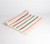 Striped Multicolour Crochet Throw, Vayu Earth, Handmade, Sustainable, Ethical