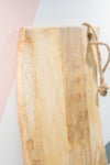Hand Cut Wooden Rectangular Chopping Board