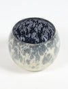 Handmade Unique Abstract Dome-Shaped Glass Votive - Candle Holder