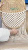Handmade Bohemian Macrame Bamboo Wall Planter