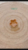 Handcrafted Star Shaped Teak Wood Bowl