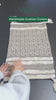 Beige Handwoven Textured Cotton Cushion Cover