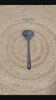 Handcrafted Black Teak Wood Ladle Spoon 31 cm