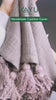 Tasselled Solid Pastel Mauve Cushion Cover