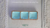 Enamelled Wooden Mint Elongated Dipping Tray