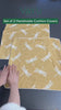 Dragonfly Printed Handloom Yellow Cushion Covers (Set of 2)