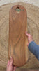 Minimalistic Raw Acacia Wood Chopping Board