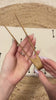 Handcrafted Teak Wood Tong
