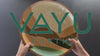 Enamelled Abstract Wooden Bowl