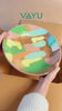 Handcrafted Mango Wood Abstract Colourful Bowl - 30 x 9 cm