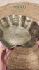 Antique Aluminium Chevron Textured Decorative Tray