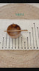 Handcrafted Natural Teak Noodle Bowl with Chop Stick 