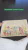 Hand Embroidered Cotton Lumbar Cushion Cover