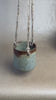 Handmade Rustic Jade Clay Hanging Planter