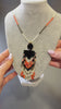 Boho Handwoven Tribal Fringe Beaded Necklace