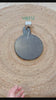 Black Marble Charcuterie Board 30 cm Natural Stone Cheese Serving Platter