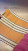 Yarn-Dyed Cotton Striped Orange Cushion Cover