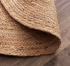 Hand Woven Jute Classic Round Rug - 122cm