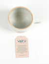 Vayu Earth, Handmade Speckled Stoneware Off-White Mug